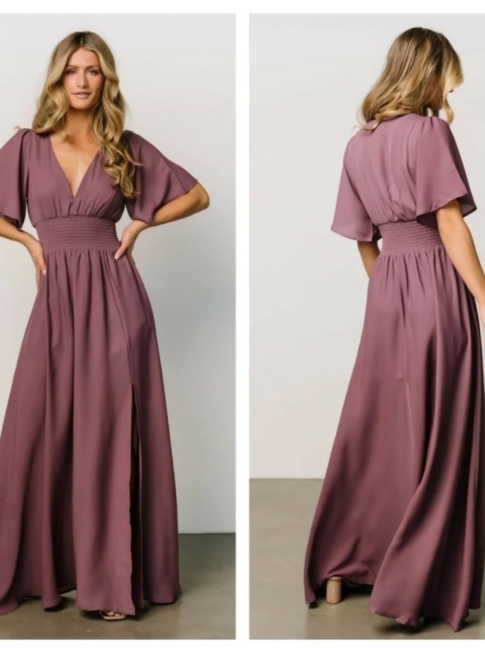 Baltic Born Verona Smocked Maxi Dress XXL